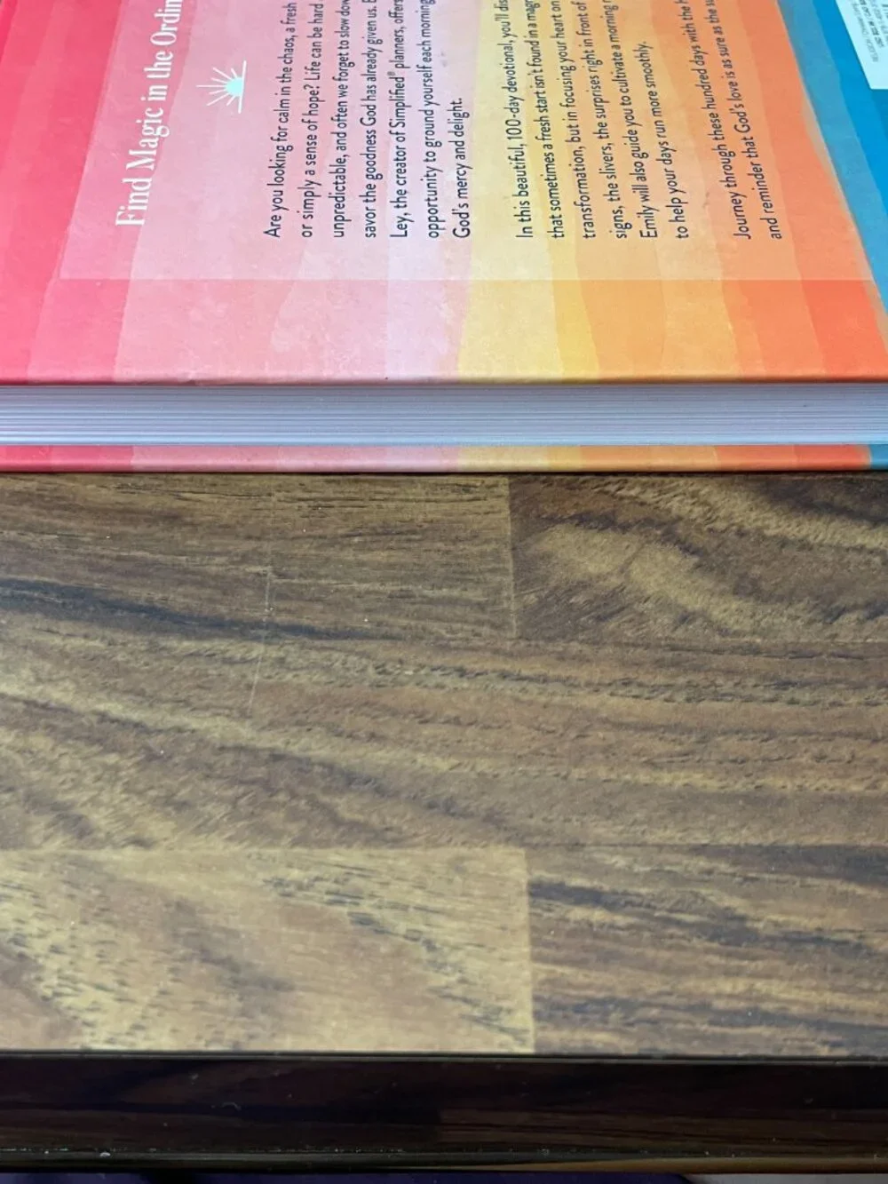 Sure as the Sunrise:100 Morning Meditations on God’s Mercy and Delight-Hardcover